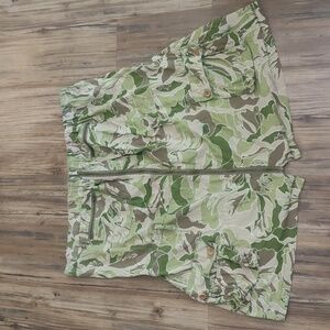 Ashley Stewart plus size camouflage skirt